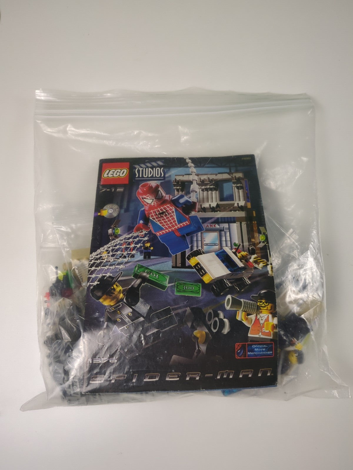 Lego Spider-Man: Studios: Spider-Man Action Studio Set 1376 - w/ Instructions