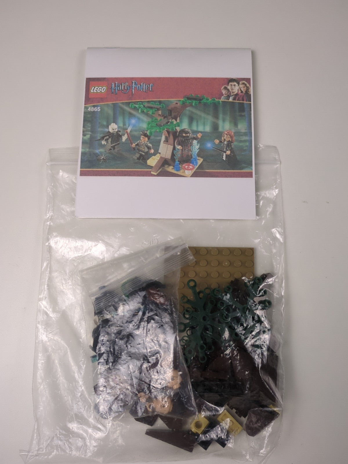 Lego Harry Potter: Deathly Hallows: The Forbidden Forest Set 4865 - Instructions