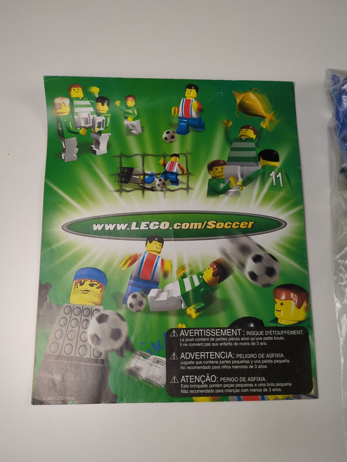 Lego Sports: Soccer: Super Sport Coverage Set 3408 - w/ Instructions