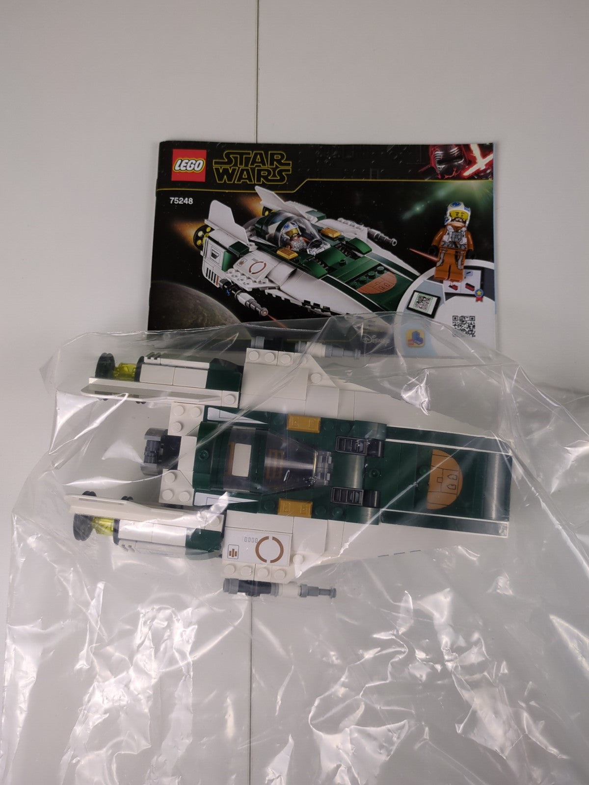 Lego Star Wars: Resistance A-Wing Starfighter Set 75248 - w/ Instruction