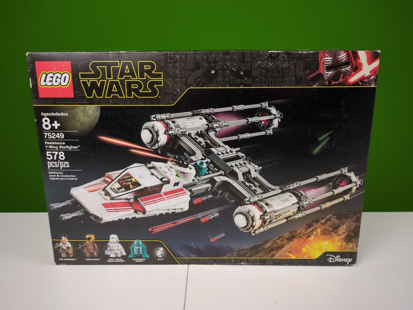 Lego Star Wars: Resistance Y-Wing Starfighter Set 75249 - BRAND NEW!