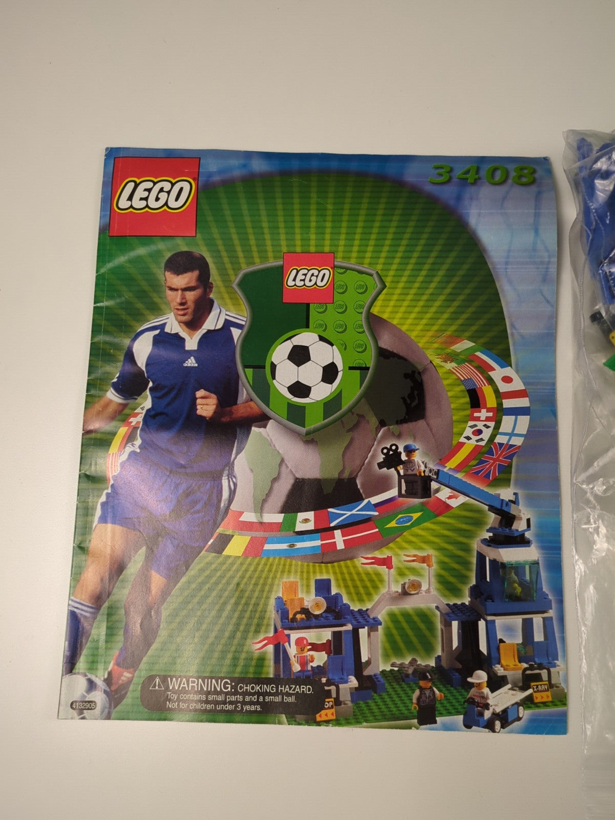 Lego Sports: Soccer: Super Sport Coverage Set 3408 - w/ Instructions