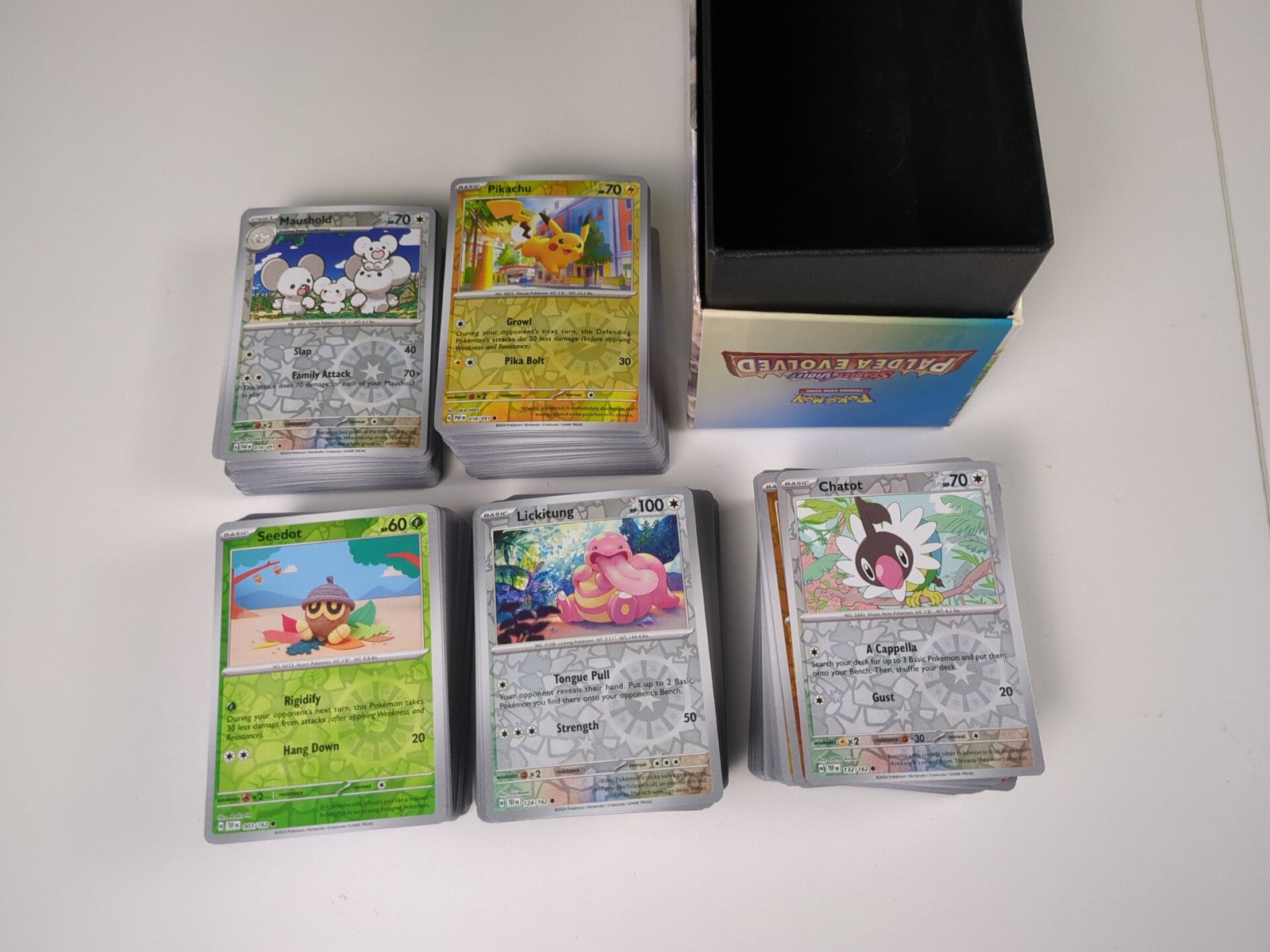 460+ Pokemon Foil Cards Bundle / Lot - Commons, Uncommons, Rares