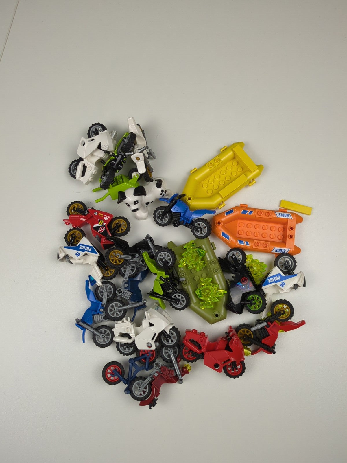 Lego Motorcycles & Boats Bundle / Lot