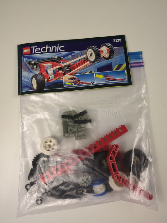 Lego Technic: Model: Race: Blast-Off Dragster Set 2129 - w/ Instructions