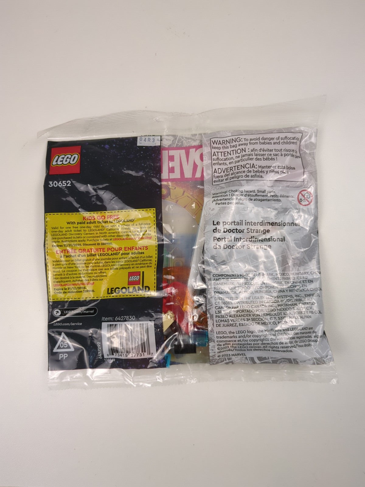 Lego Super Heroes: Doctor Strange's Interdimensional Portal polybag 30652 NEW!